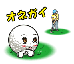 LOVE GOLF sticker #992519