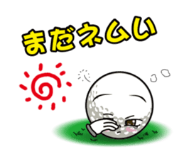 LOVE GOLF sticker #992523