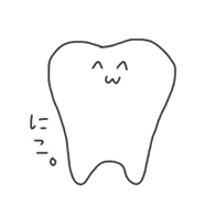 Teeth and pleasant friends sticker #992967