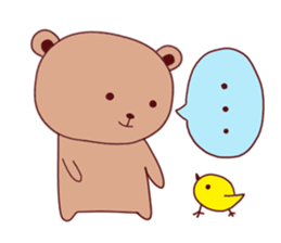 bear sticker #993038