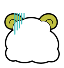 It's the Plump Sheep. sticker #993093