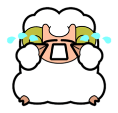 It's the Plump Sheep. sticker #993101