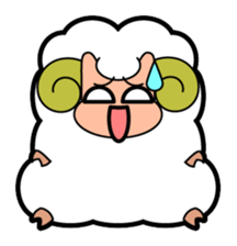 It's the Plump Sheep. sticker #993104