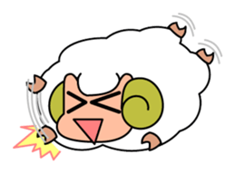 It's the Plump Sheep. sticker #993105