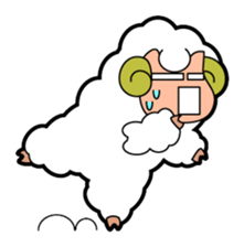 It's the Plump Sheep. sticker #993119