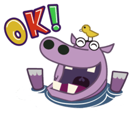 Amusing animal friends / Team Africa sticker #993131