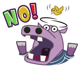 Amusing animal friends / Team Africa sticker #993132