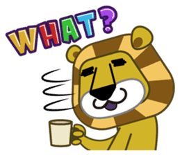 Amusing animal friends / Team Africa sticker #993135