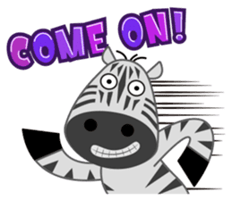 Amusing animal friends / Team Africa sticker #993140