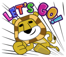 Amusing animal friends / Team Africa sticker #993141