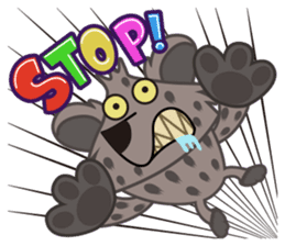 Amusing animal friends / Team Africa sticker #993142