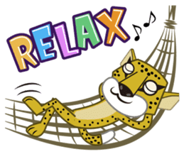 Amusing animal friends / Team Africa sticker #993147