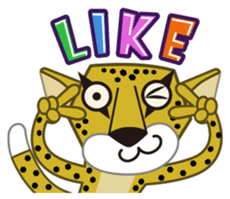 Amusing animal friends / Team Africa sticker #993151