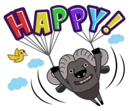 Amusing animal friends / Team Africa sticker #993153