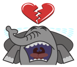 Amusing animal friends / Team Africa sticker #993163