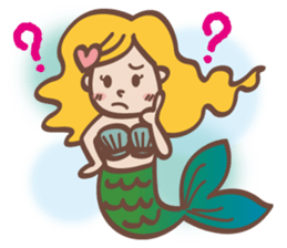 lovely mermaid sticker #993236