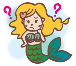 lovely mermaid sticker #993236