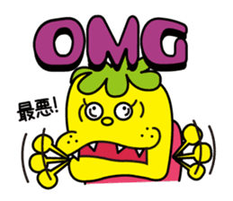 monster monmon sticker #993489