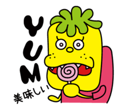 monster monmon sticker #993494