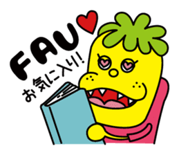 monster monmon sticker #993495