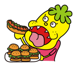 monster monmon sticker #993522