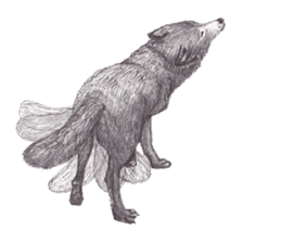 Wolf's song(1) sticker #993656