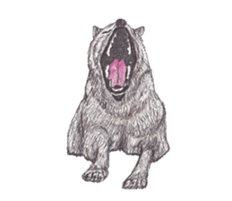 Wolf's song(1) sticker #993665