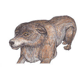 Wolf's song(1) sticker #993673