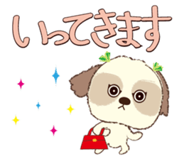 Shih Tzu Marlon daily life sticker sticker #993731