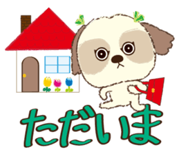 Shih Tzu Marlon daily life sticker sticker #993732