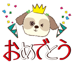 Shih Tzu Marlon daily life sticker sticker #993736