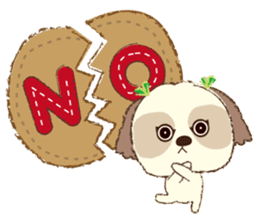 Shih Tzu Marlon daily life sticker sticker #993748