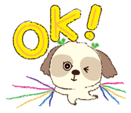 Shih Tzu Marlon daily life sticker sticker #993749