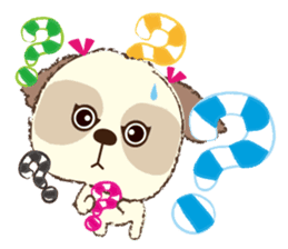 Shih Tzu Marlon daily life sticker sticker #993750