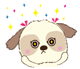 Shih Tzu Marlon daily life sticker sticker #993752