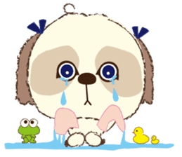 Shih Tzu Marlon daily life sticker sticker #993753