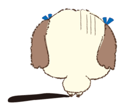 Shih Tzu Marlon daily life sticker sticker #993754