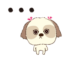 Shih Tzu Marlon daily life sticker sticker #993757