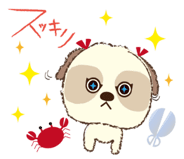 Shih Tzu Marlon daily life sticker sticker #993758