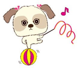 Shih Tzu Marlon daily life sticker sticker #993766