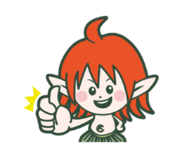 Kijimuna of Okinawa sticker #994008