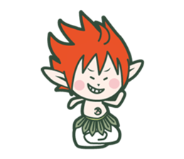 Kijimuna of Okinawa sticker #994028