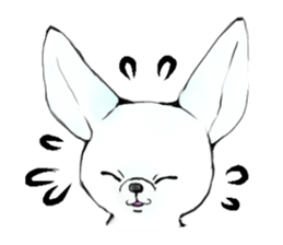 fennec fox"FUNII" sticker #994213