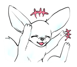 fennec fox"FUNII" sticker #994214