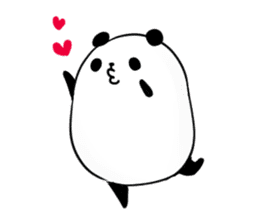 fatty panda sticker #994368
