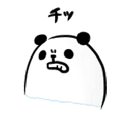 fatty panda sticker #994374