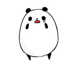 fatty panda sticker #994398