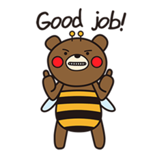 Grizz Bee(English Ver.) sticker #994491