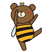 Grizz Bee(English Ver.) sticker #994498