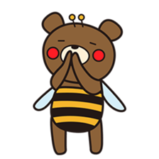 Grizz Bee(English Ver.) sticker #994500